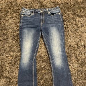 Used Miss Me jeans 33x34 boot cut